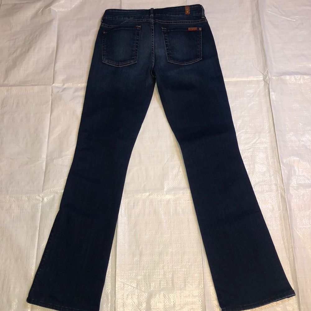 7 FAMK The Skinny Bootcut Jeans Size 27 B1-01 - Picture 2 of 9